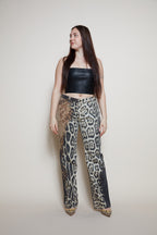 Roberto Cavalli F/W 2001 leopard pants