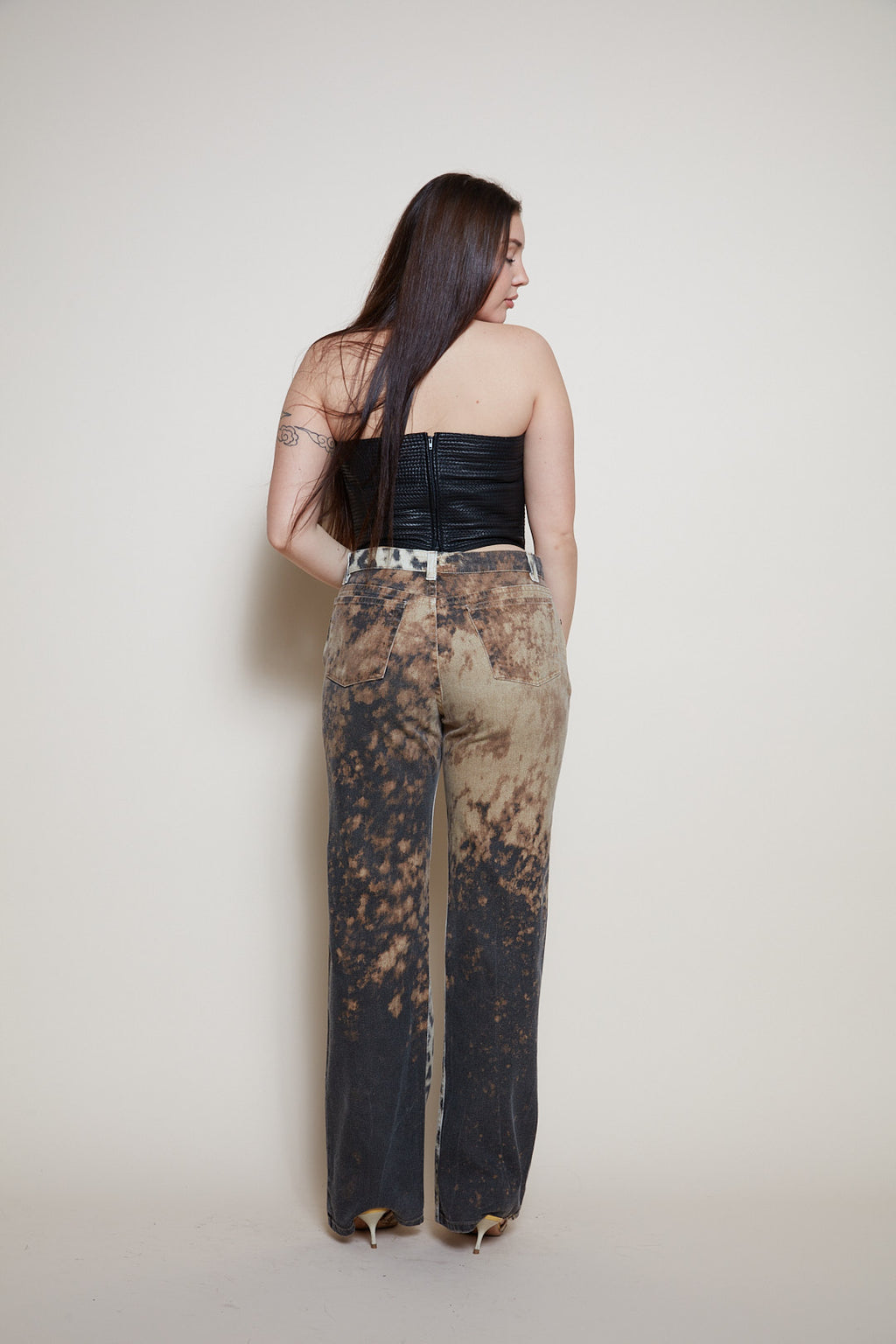 Roberto Cavalli F/W 2001 leopard pants