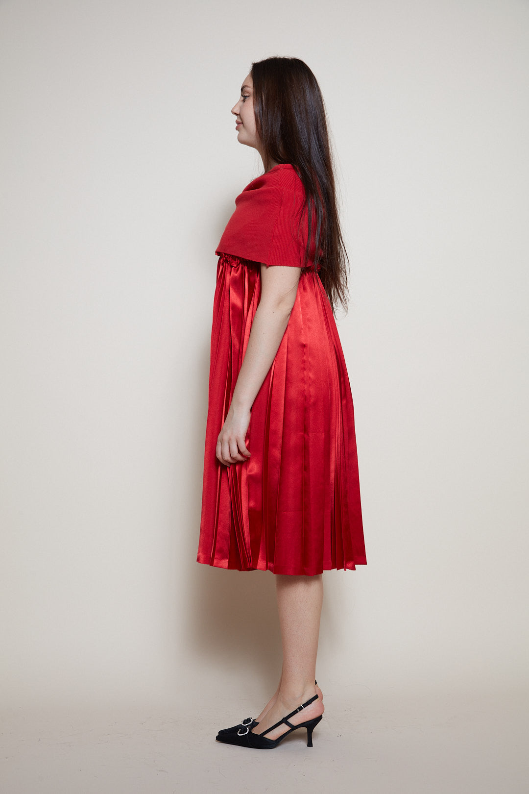 Junya Watanabe red dress 2000s