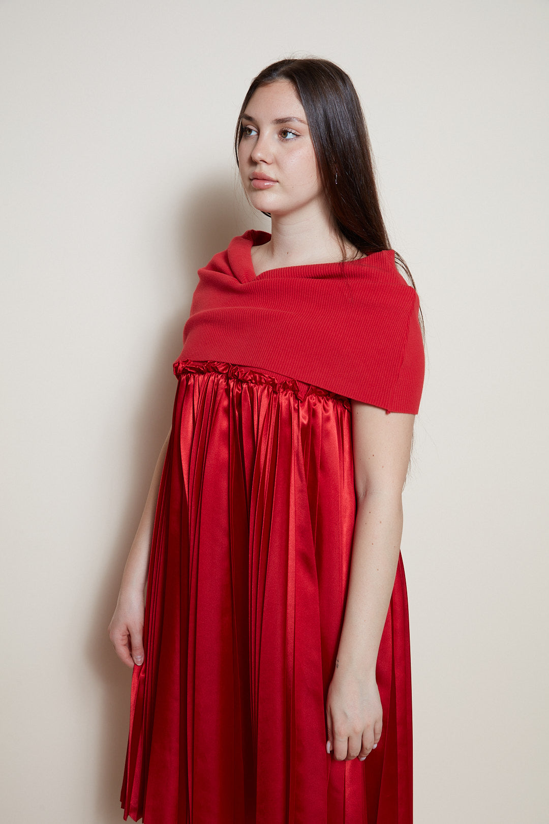 Junya Watanabe red dress 2000s