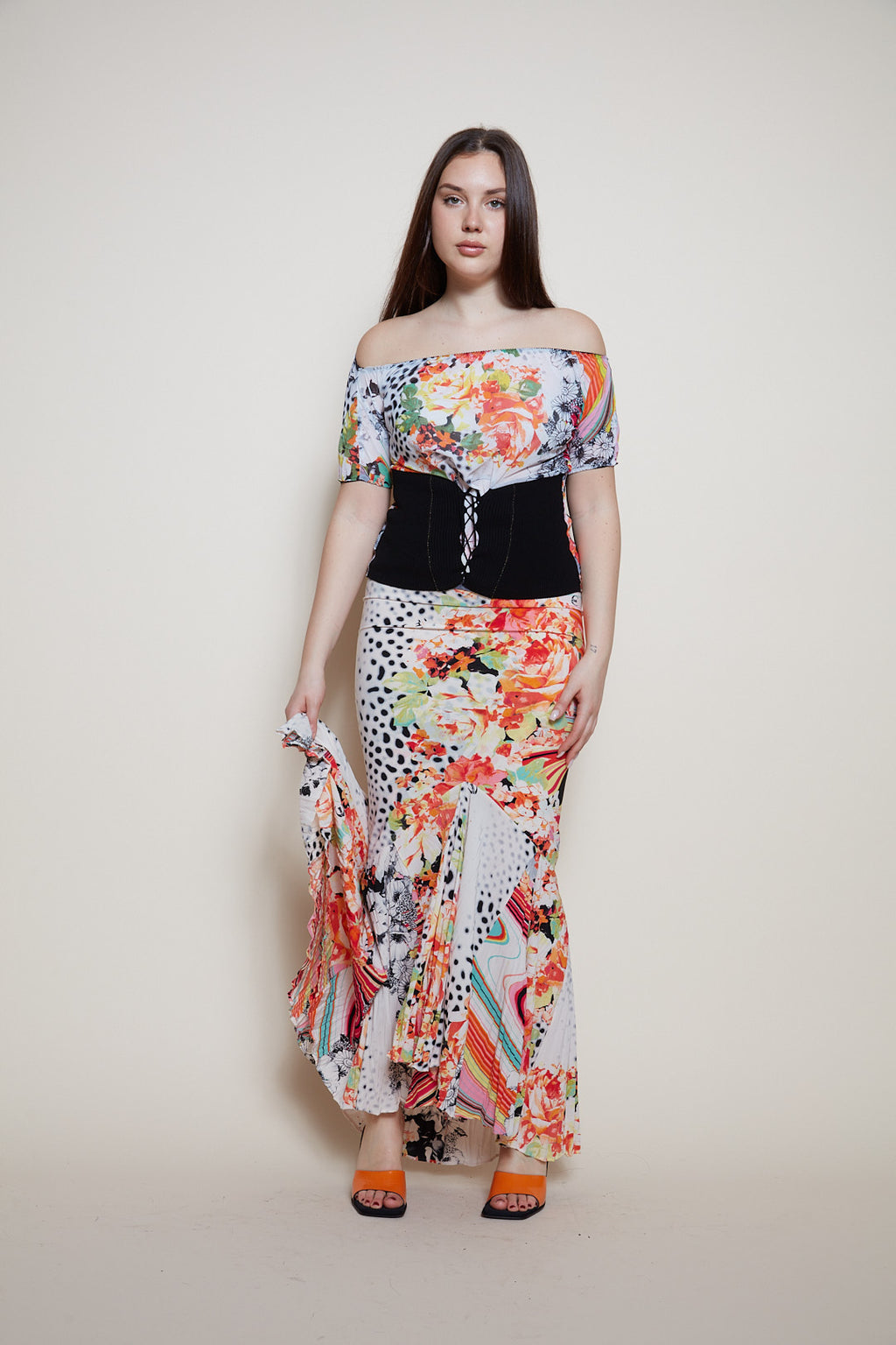 Just Cavalli S/S 2004 mermaid skirt