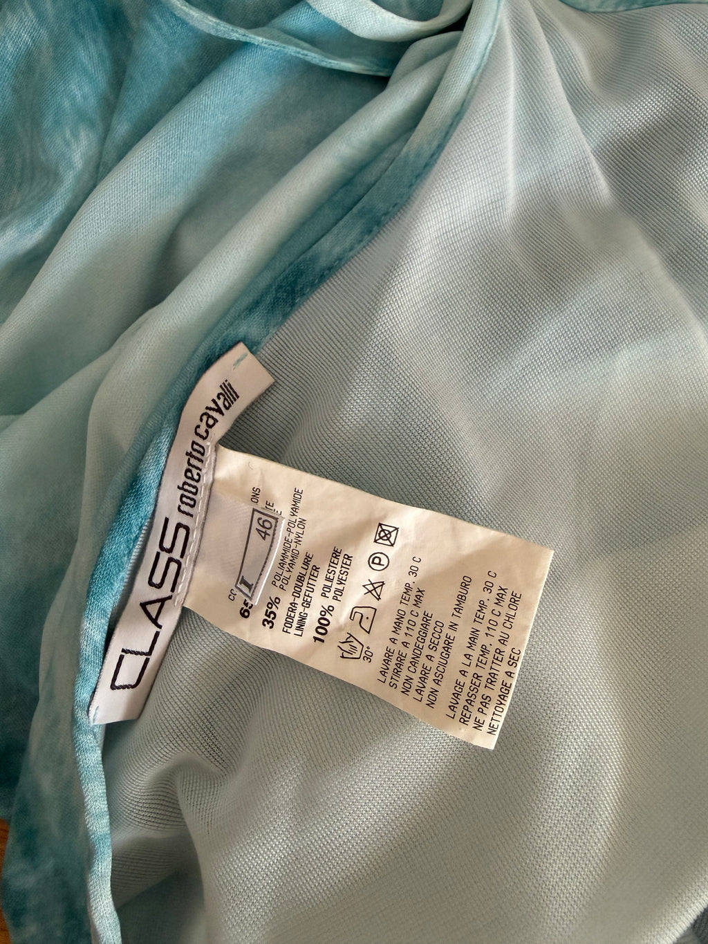 Class Cavalli asymmetric dress 2000s