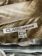 Class Roberto Cavalli brown Leo asymmetric