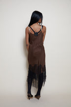 Lolita Lempicka silk lace dress