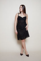 D&G sheer dress animalier