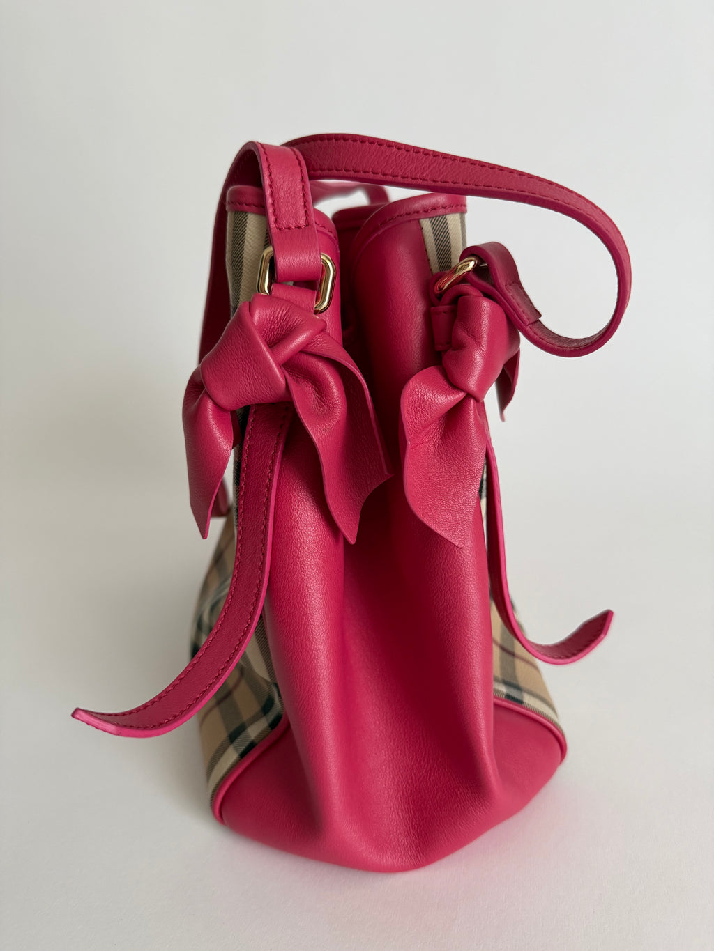 Burberry Canterbury handle bag pink circa 2017