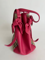 Burberry Canterbury handle bag pink circa 2017