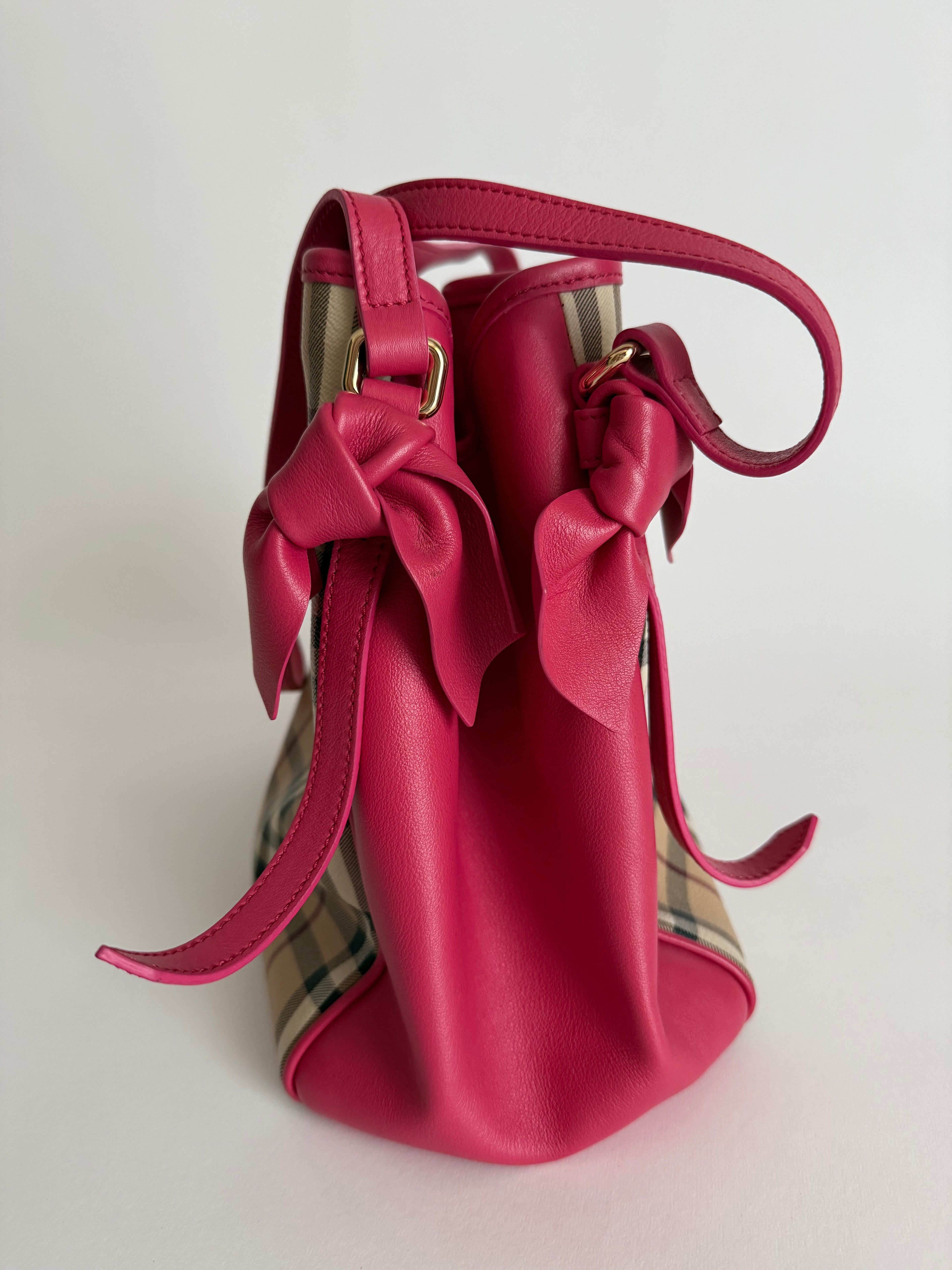 Burberry Canterbury handle bag pink circa 2017