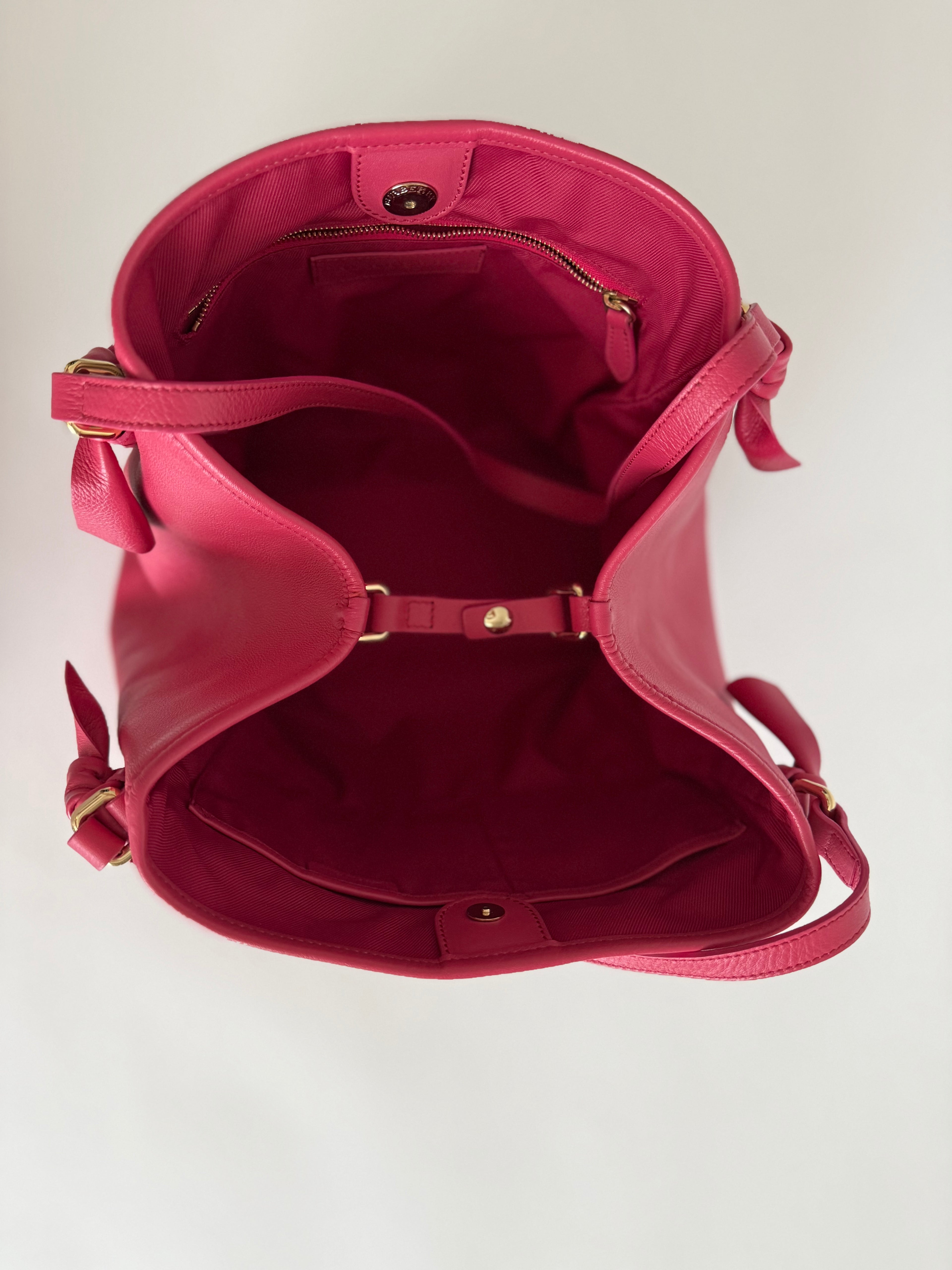 Burberry Canterbury handle bag pink circa 2017