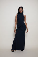 La Perla 90s maxi black dress