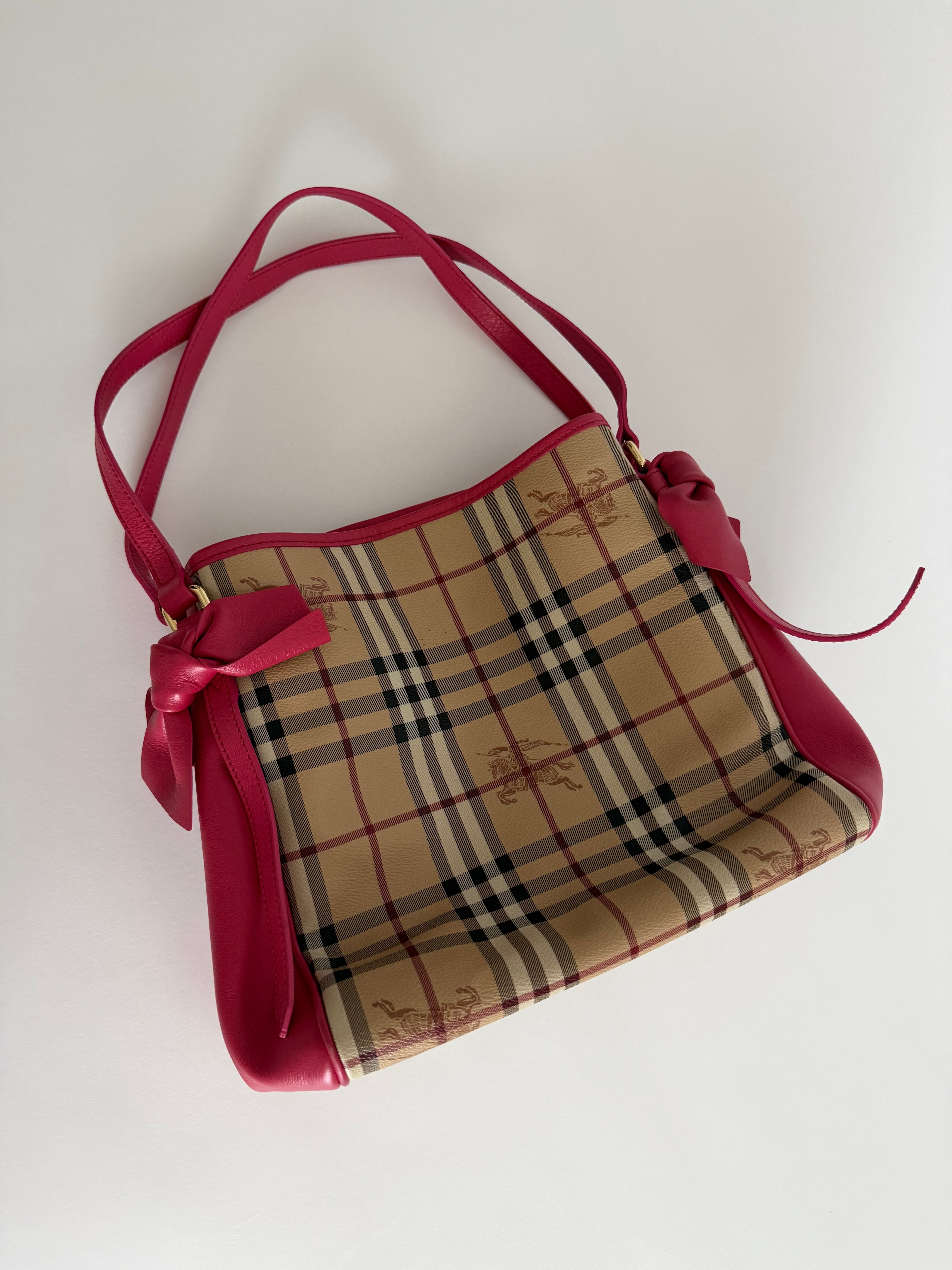 Burberry Canterbury handle bag pink circa 2017