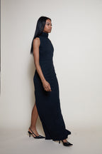 La Perla 90s maxi black dress