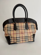 Burberry handbag and wallet included canvas 