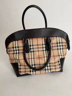 Burberry handbag and wallet included canvas 