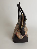 Burberry handbag and wallet included canvas 
