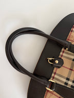 Burberry handbag and wallet included canvas 