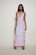 Freedom Roberto Cavalli pink python dress