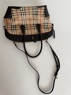Burberry handbag and wallet included canvas 
