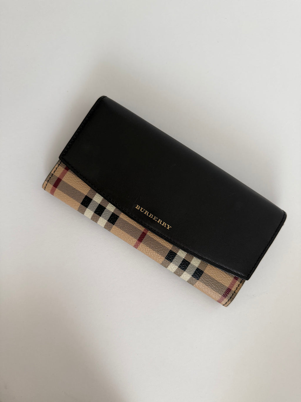 Burberry handbag and wallet included canvas 