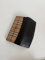 Burberry handbag and wallet included canvas 
