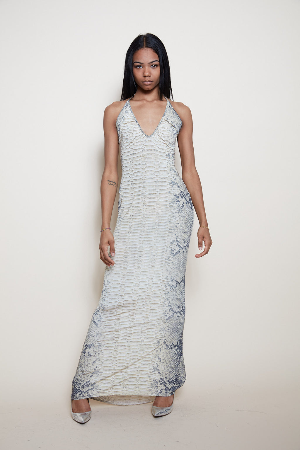 Freedom Roberto Cavalli python dress