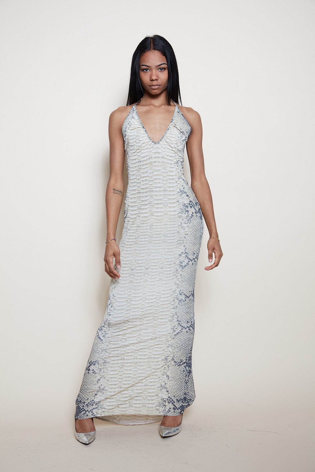 Freedom Roberto Cavalli python dress