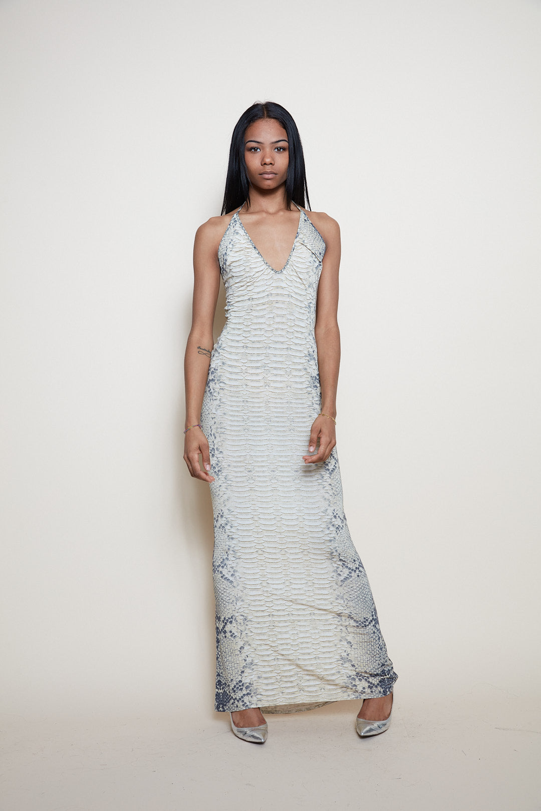Freedom Roberto Cavalli python dress