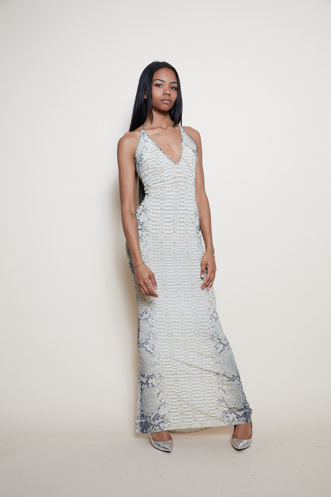 Freedom Roberto Cavalli python dress