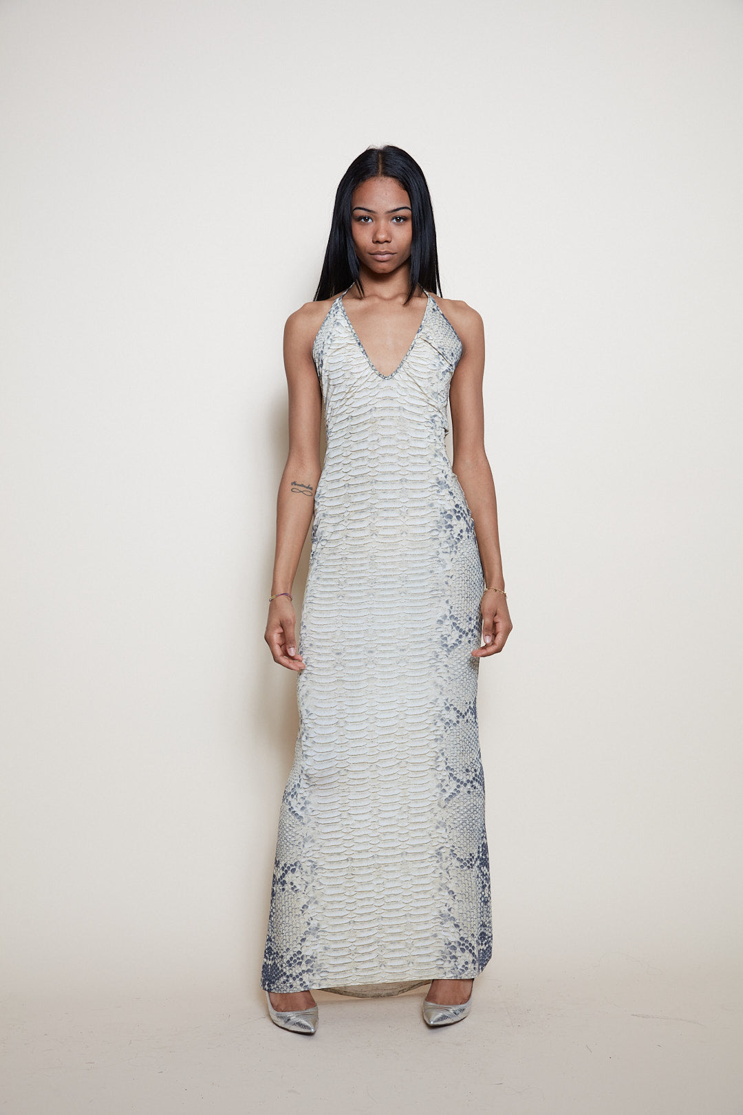 Freedom Roberto Cavalli python dress