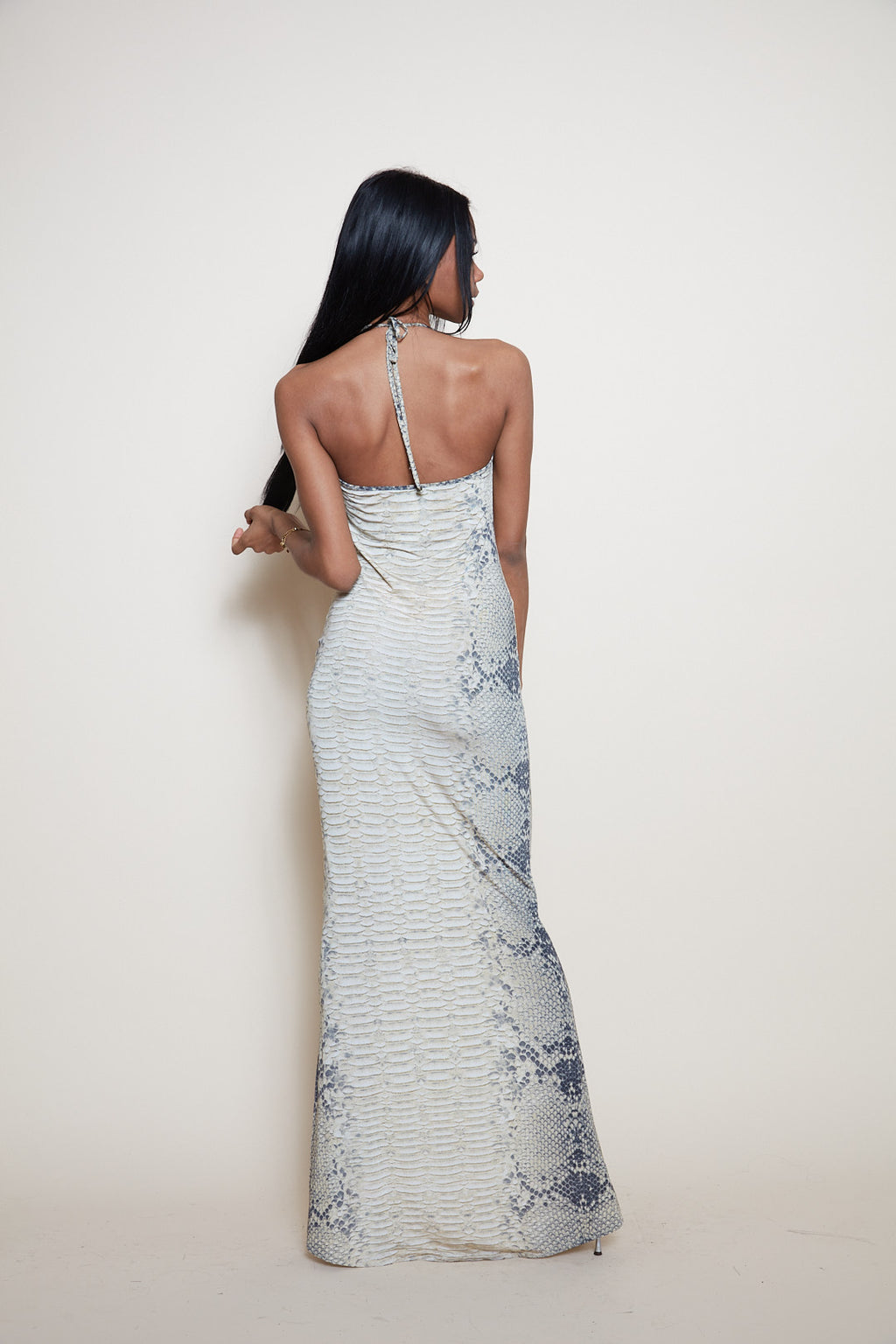 Freedom Roberto Cavalli python dress
