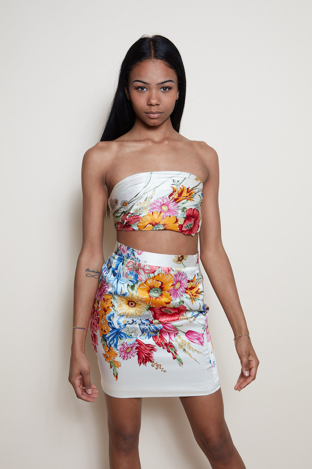 Renato Nucci co-ord floral silk