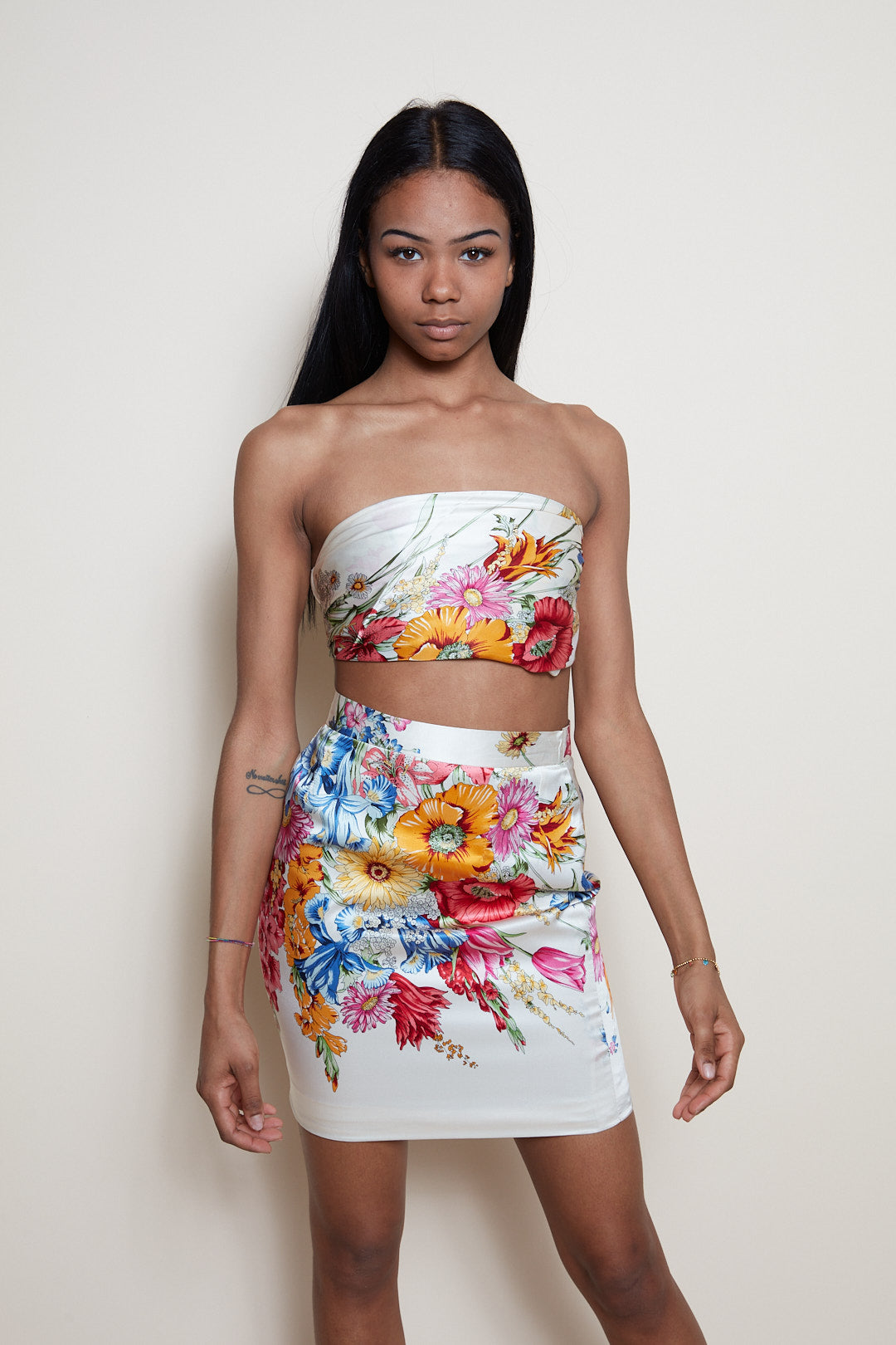 Renato Nucci co-ord floral silk