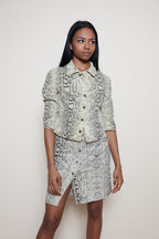 Roberto Cavalli S/S 2000 snake set