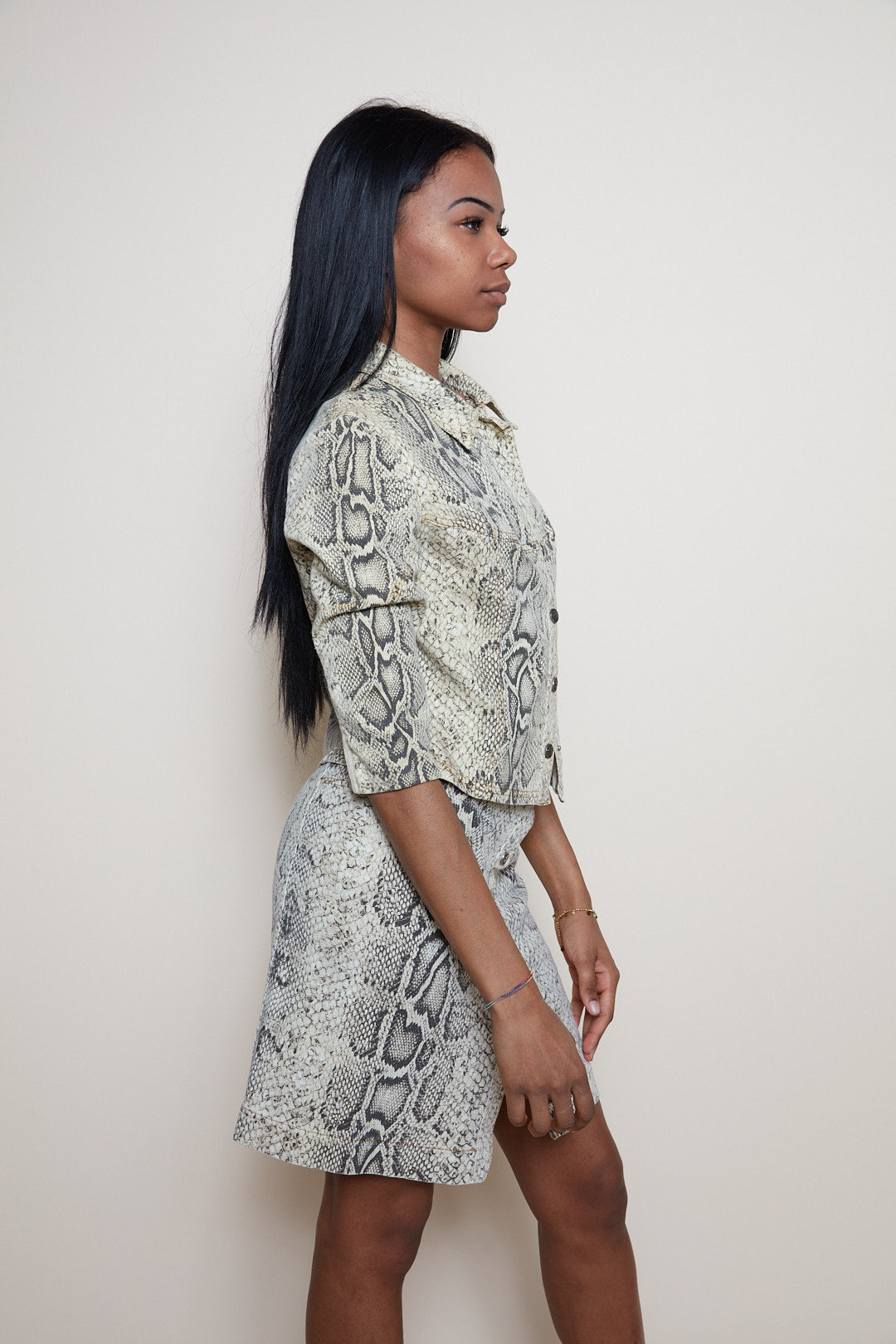 Roberto Cavalli S/S 2000 snake set