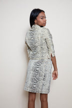 Roberto Cavalli S/S 2000 snake set
