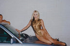 Junior Gaultier S/S 1989 gold set