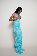 Class Cavalli maxi dress open back