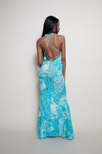 Class Cavalli maxi dress open back