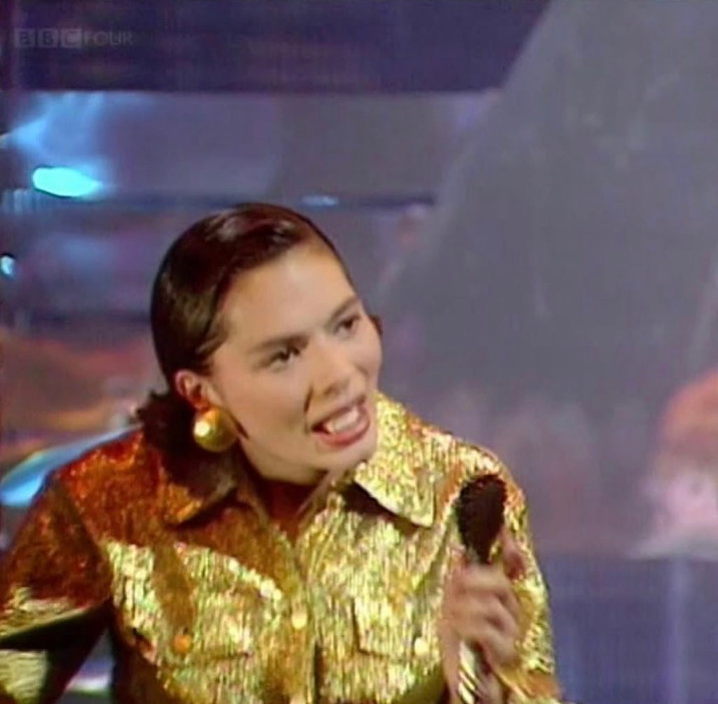 Junior Gaultier S/S 1989 gold set