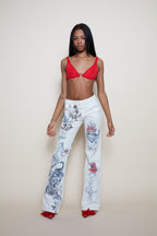 Roberto Cavalli S/S 2003 tattoo jeans