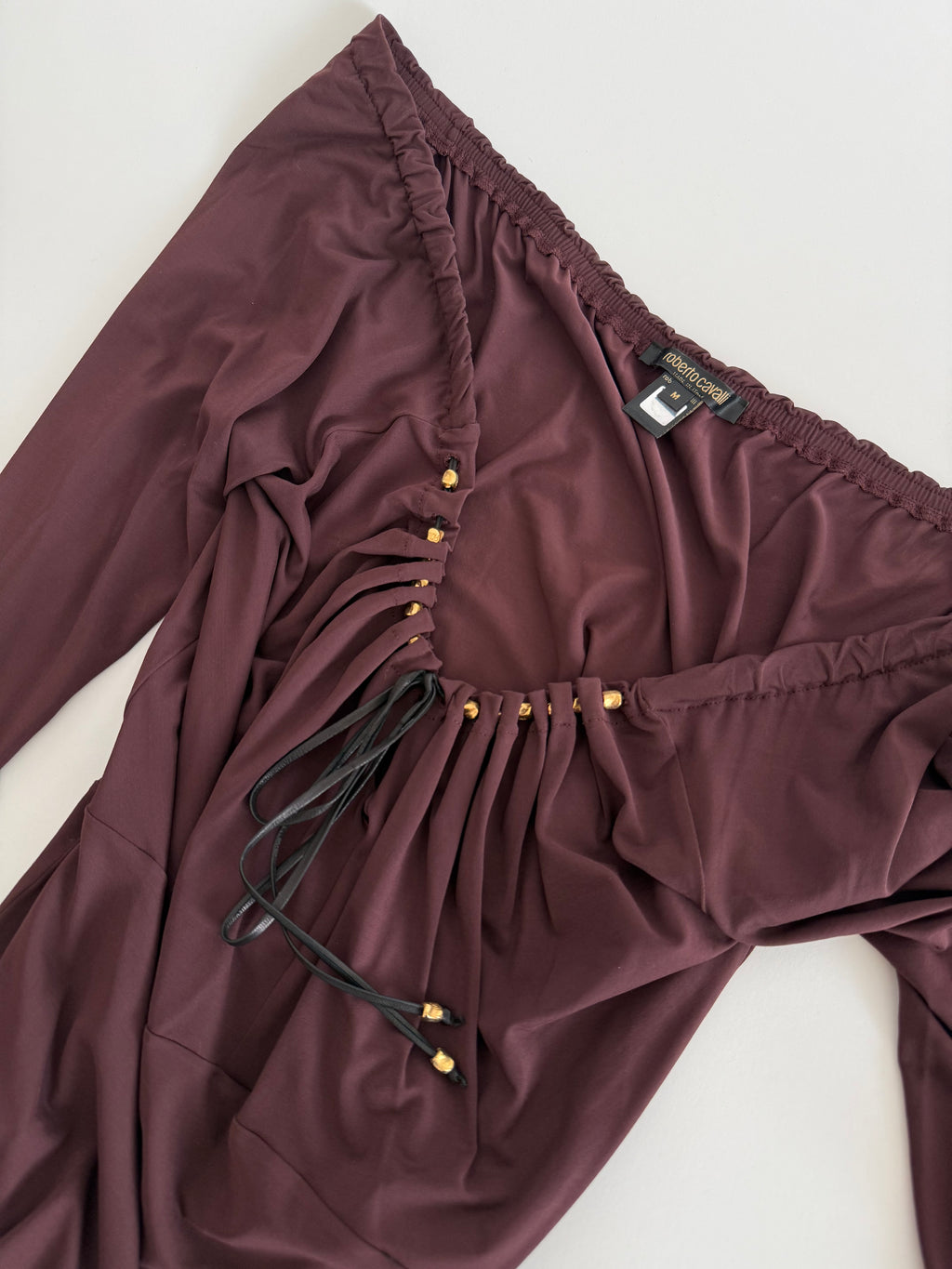 Rare Roberto Cavalli FW 2004 Runway purple set