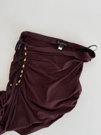 Rare Roberto Cavalli FW 2004 Runway purple set