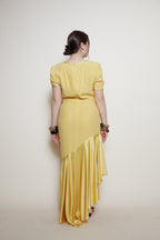 Gai Mattiolo maxi silk dress