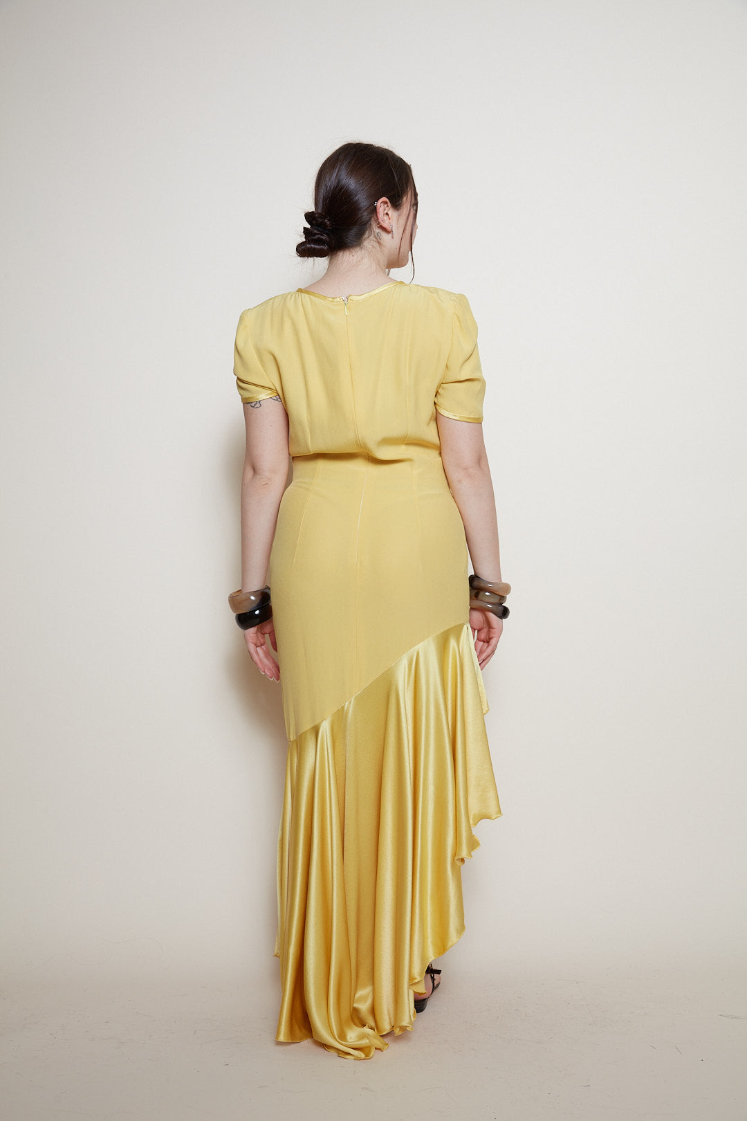 Gai Mattiolo maxi silk dress