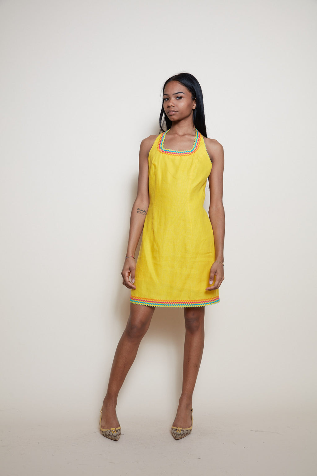 Kenzo mini linen dress