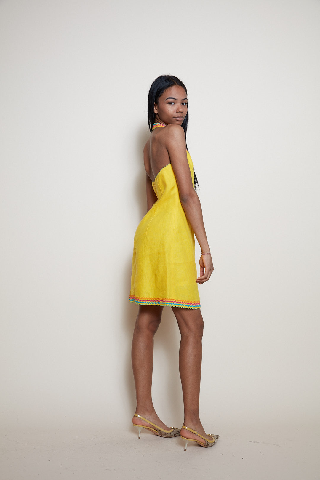 Kenzo mini linen dress