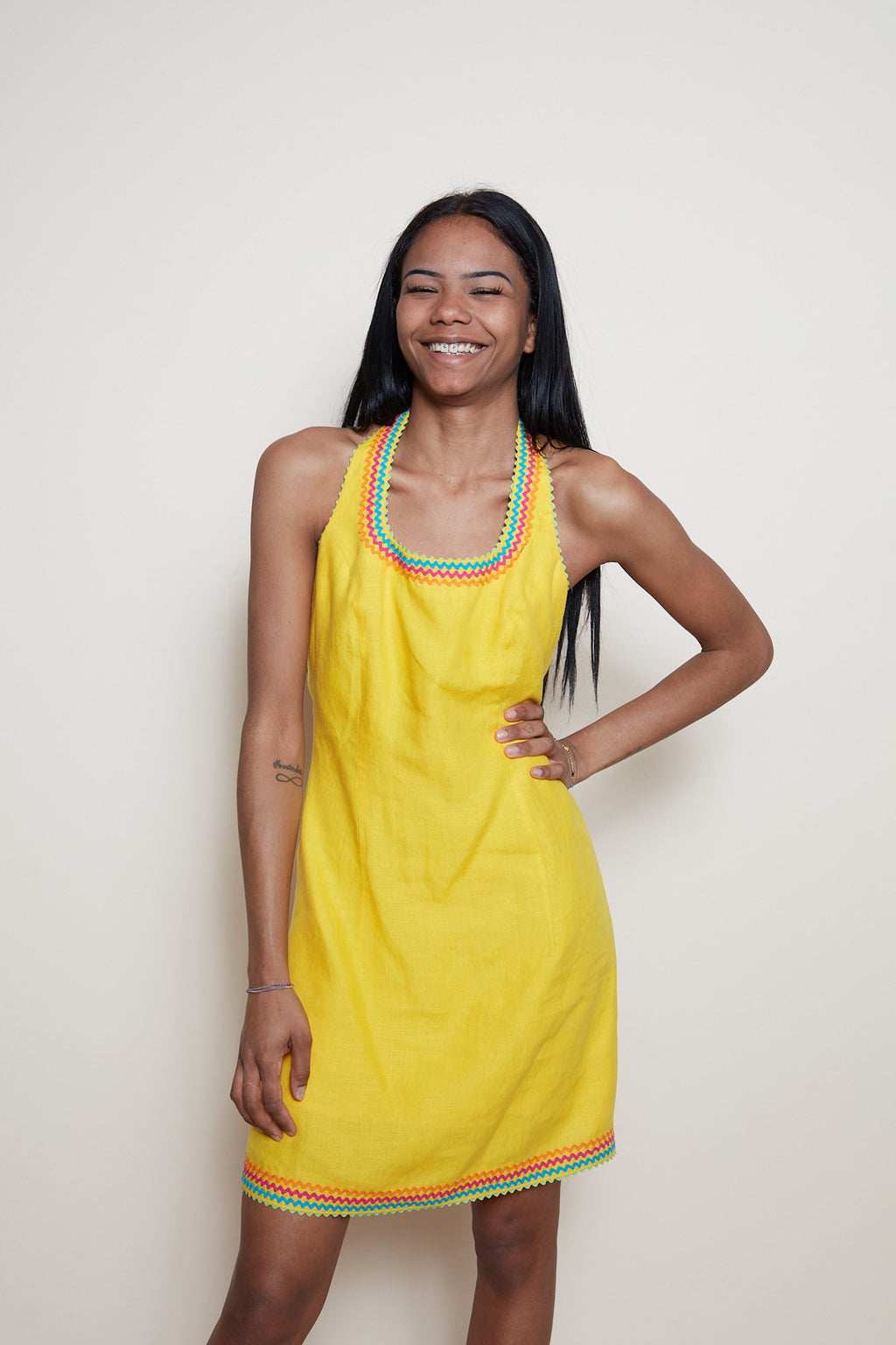 Kenzo mini linen dress