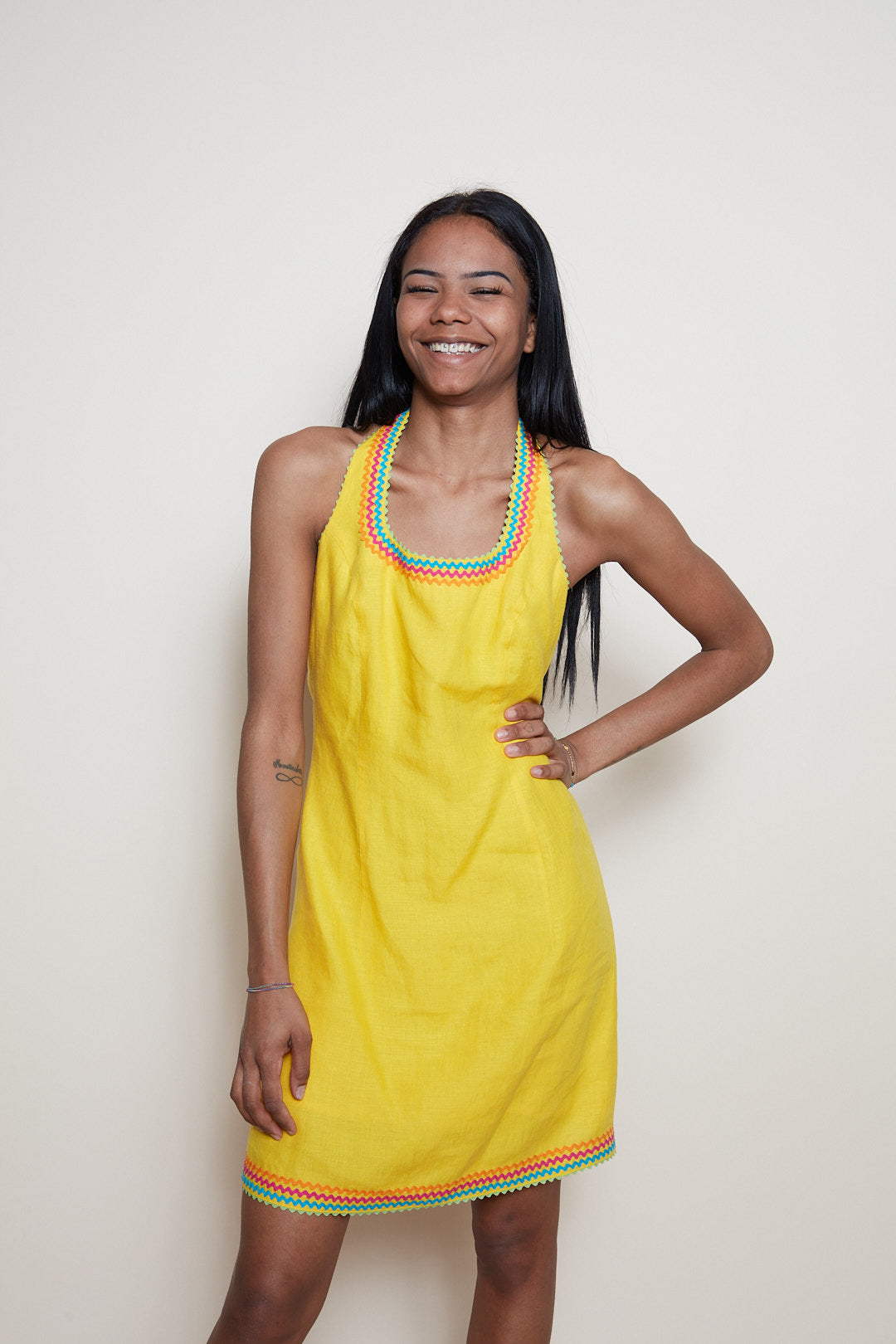 Kenzo mini linen dress