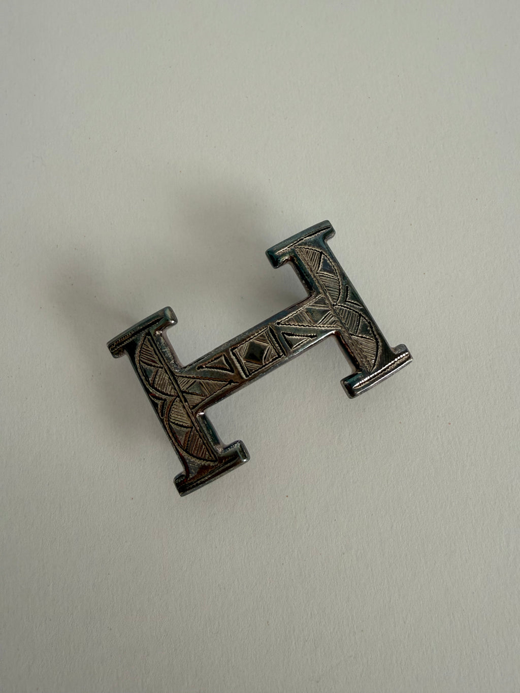 Authentic exclusive Hermès buckle Touareg H