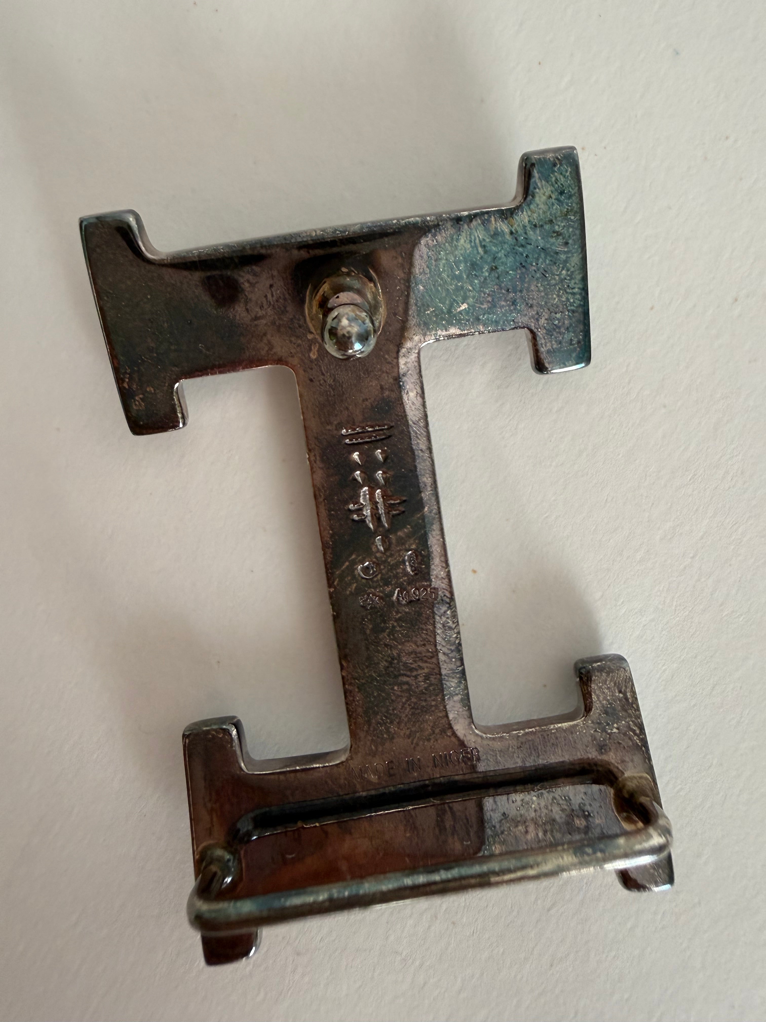 Authentic exclusive Hermès buckle Touareg H